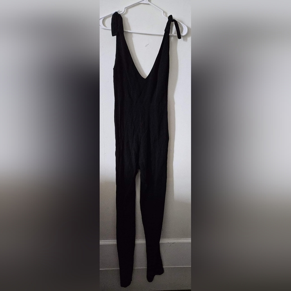 For love & lemons midnight tide jumpsuit black size XS extra small jumper tall - Picture 5 of 10